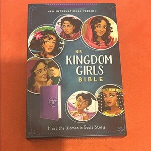 New Kingdom Girls NIV  Bible - Purple